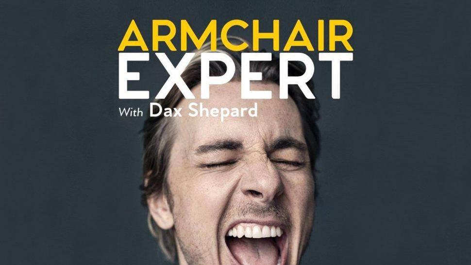 Armchair Expert Dax Shepard Podcast Album Cover