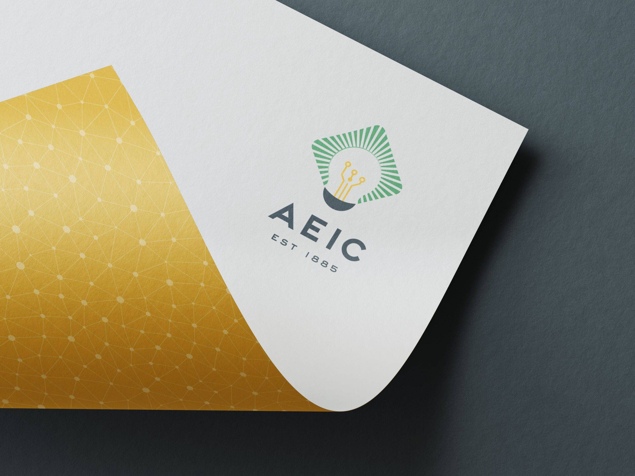 AEIC branding logo design